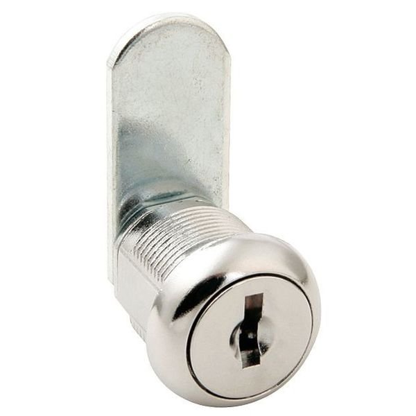 Disc Tumbler Keyed Cam Lock, Keyed Alike, CH751 Key, For Material Thickness 1 1/8 in, Ccl, Mfr#: 65012