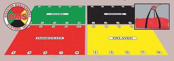 Treatment Area Tarps, 4 Pcs, Disaster Management Systems, Mfr#: DMS 05004