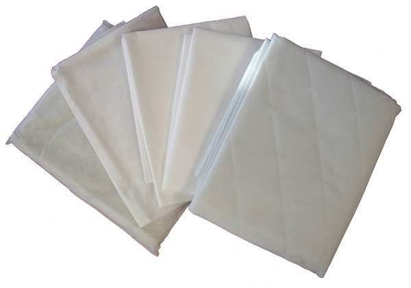 Disposable Linen Set, For Cots, White, PK10, Fsi, Mfr#: F-LINEM-3A