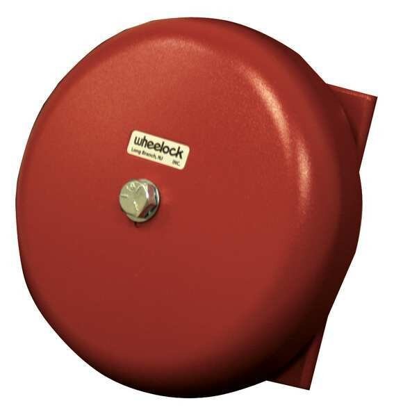 Bell, 24VAC, Red, 6 in. H, Wheelock, Mfr#: CN121062