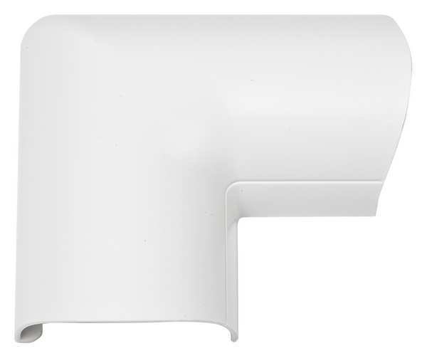 Door Top Bend, White, ABS, Ends, D-Line, Mfr#: US/FLDB3015W/5/GR
