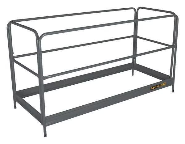 Guardrail Scaffold, Steel, 1,500 lb Load Capacity, Metaltech, Mfr#: I-BMSGRJP
