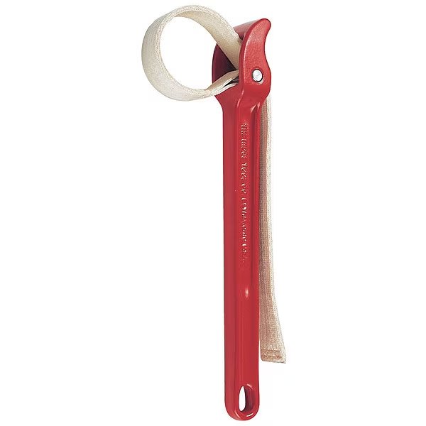 Strap Wrench, 3-1/2in Dia Cap, Steel, Ridgid, Mfr#: 2P