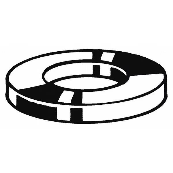 Flat Washer, For Screw Size M5 , Steel Zinc Plated Finish, 100 PK, EnjoyTool Select, Mfr#: M38250.050.0001
