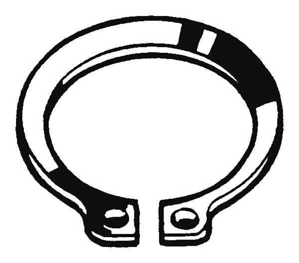 External Retaining Ring for Shaft, Steel Plain Finish, 29 mm Shaft Dia, 50 PK, EnjoyTool Select, Mfr#: M36000.029.0001