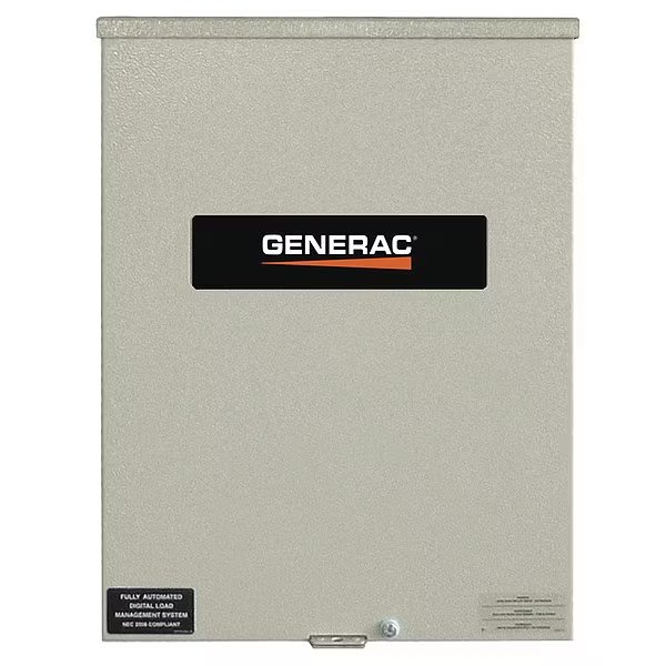 Smart Switch 100 Amp 120/240 1-Phase NEMA 3R CUL, Generac, Mfr#: RXSC100A3