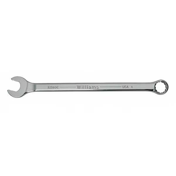 Williams Super Combo Wrench, 12 pt., 1/2", Williams, Mfr#: 1216SC