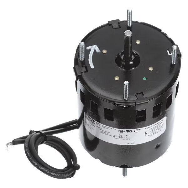 HVAC 3.3 In Motor, 1/50 HP, 230V, CW, Fasco, Mfr#: D608
