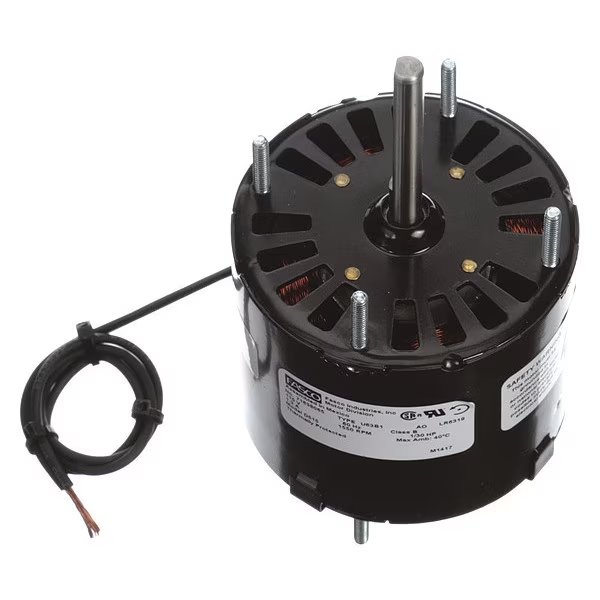 HVAC Motor, 1/30 HP, 1550 rpm, 115V, 3.3, Fasco, Mfr#: D515