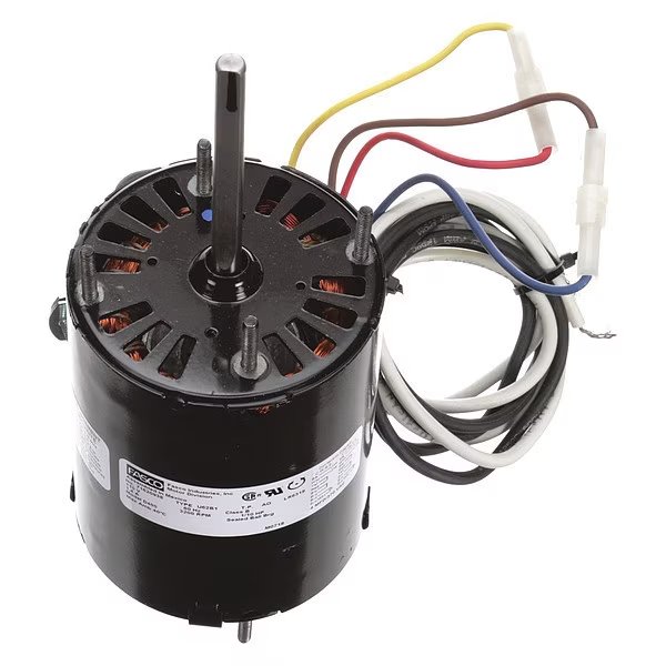 HVAC Motor, 1/10 HP, 3200 rpm, 115V, 3.3, Fasco, Mfr#: D405