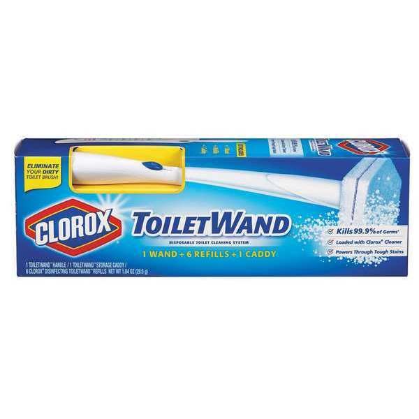 Disposable Toilet Cleaning System, PK6, Clorox, Mfr#: 03191