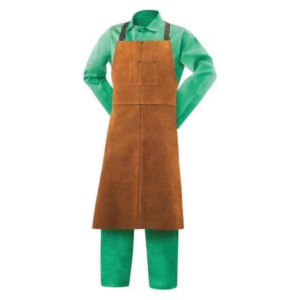 Welding Bib Apron, 24In L x 42In W, Steiner, Mfr#: 92166