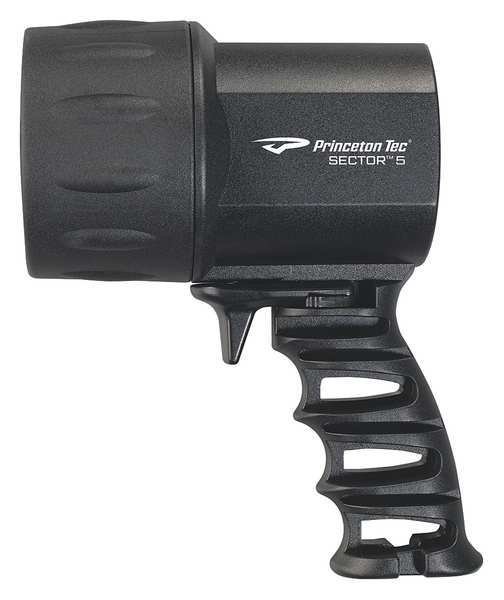 Industrial Spotlight, LED, Black, Princeton Tec, Mfr#: S522-BK
