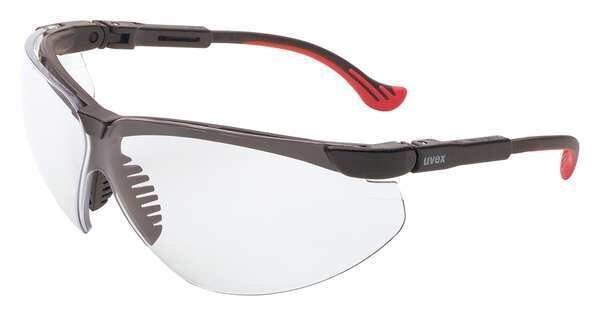 Safety Glasses, Genesis XC, HydroShield Anti-Fog, Black Half-Frame, Clear Lens, Honeywell Uvex, Mfr#: S3300HS
