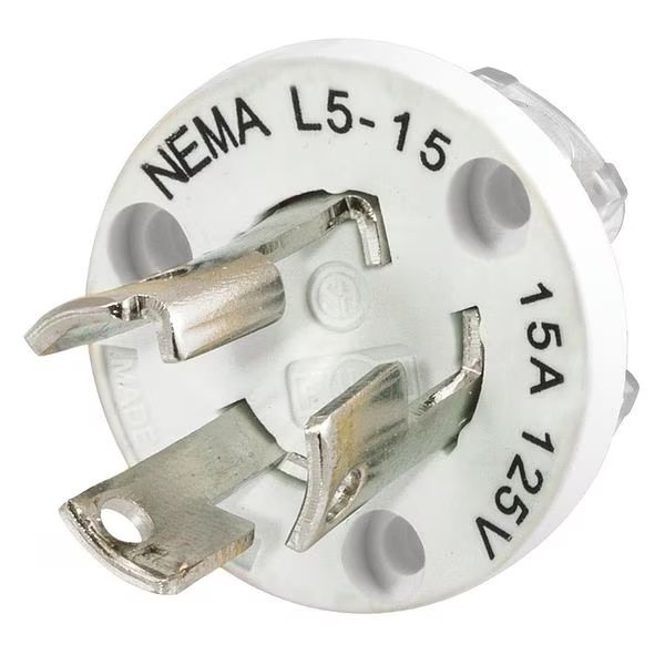 Watertight Plug, Nema L5-15p, Repl Int, Hubbell, Mfr#: HBL24W47IN