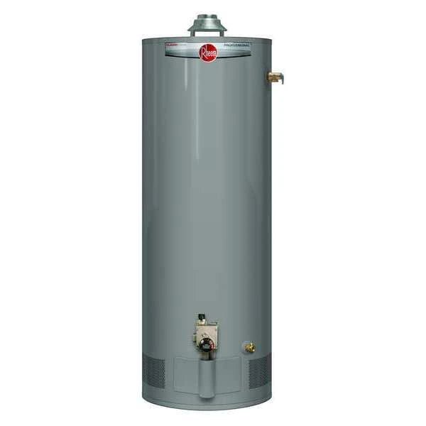 Natural Gas Residential Gas Water Heater, 40 gal., 38,000 BtuH, Rheem, Mfr#: PROG40-38N RH62