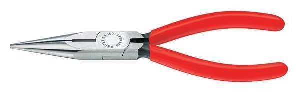 6 1/4 in Long Nose Plier, Side Cutter Dipped Handle, Knipex, Mfr#: 25 01 160 SBA