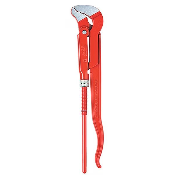 12 in L 1 5/8 in Cap. Alloy Steel Swedish Pipe Wrench, Knipex, Mfr#: 83 30 010