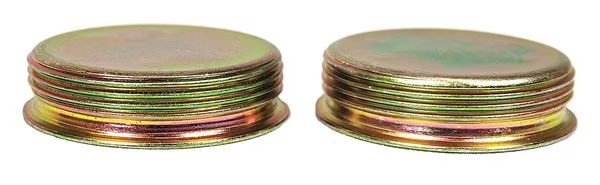 Bung Cap, 4in.H, Electro Zinc Plated, PK2, Justrite, Mfr#: 29925