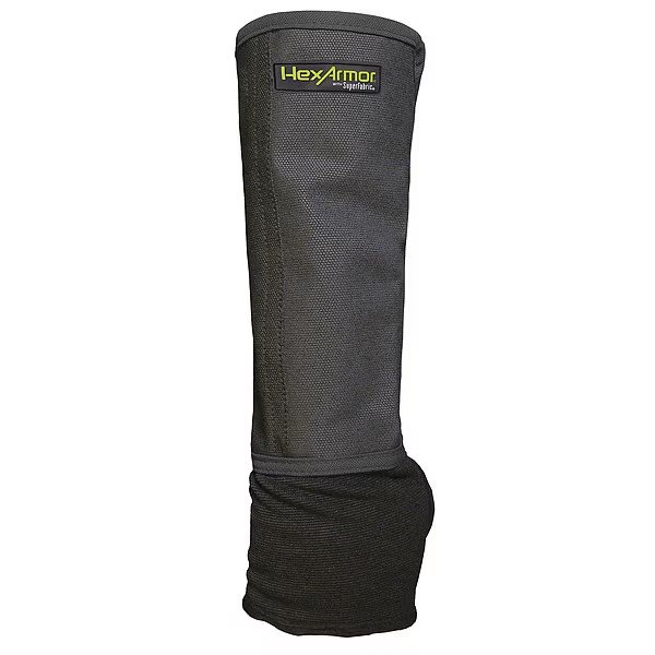 Needlestick-Resistant Sleeve: ANSI/ISEA Needlestick Level 2, ANSI/ISEA Cut Level A8, Black, 3XL, Hexarmor, Mfr#: AG8TW-XXXL (12)