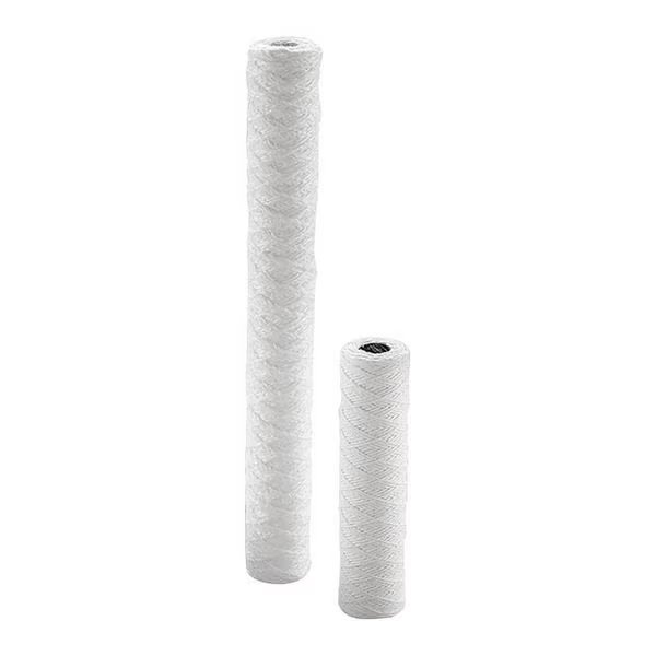 String Wound Filter Cartridge, 10 gpm, 10 Micron, 2-7/16" O.D., 20 in H, 6 PK, Fulflo, Mfr#: E19R20
