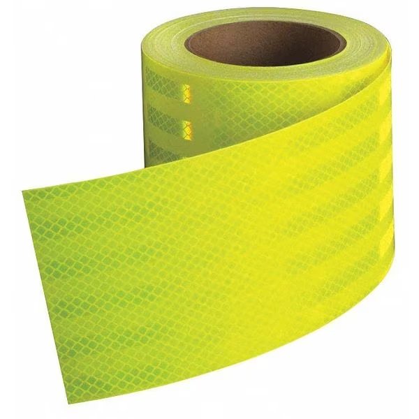 Reflective Tape, Truck and Trailer, 4 in W, 3M, Mfr#: 983-23 ES