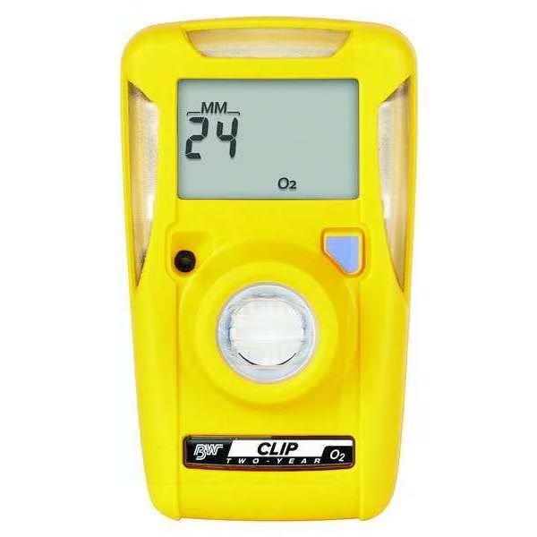 Single-Gas Detector, Detects Oxygen, High 23.5%/Low 19.5% Alarm Setting, Lithium Battery, Honeywell, Mfr#: BWC2-X
