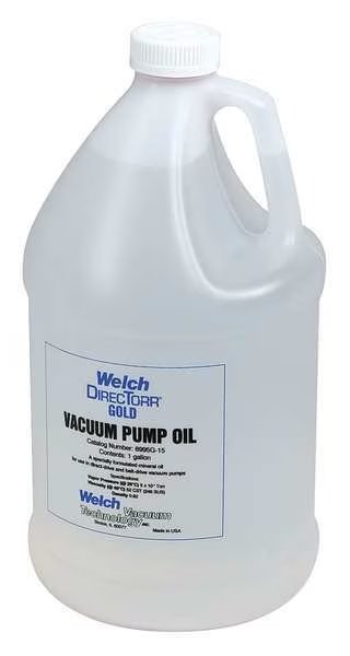 Vacuum Pump Oil, 1 gal., 0.83 Spec Gravity, Welch, Mfr#: 8995G-15