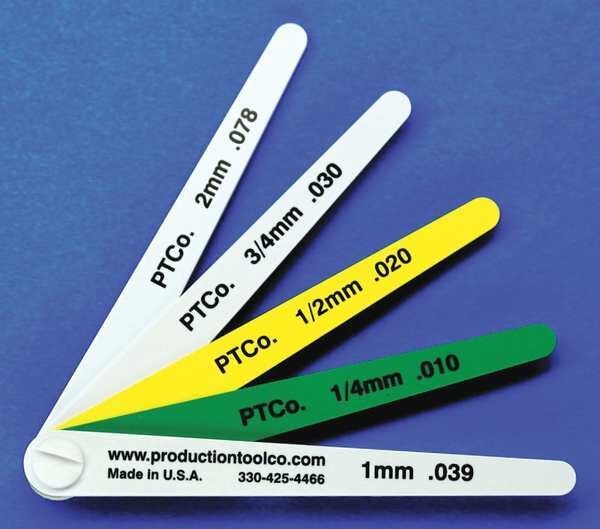 Feeler Gauge, 0.177 In Thick, 4 In L Blade, Assembly Tool, Mfr#: L - 5
