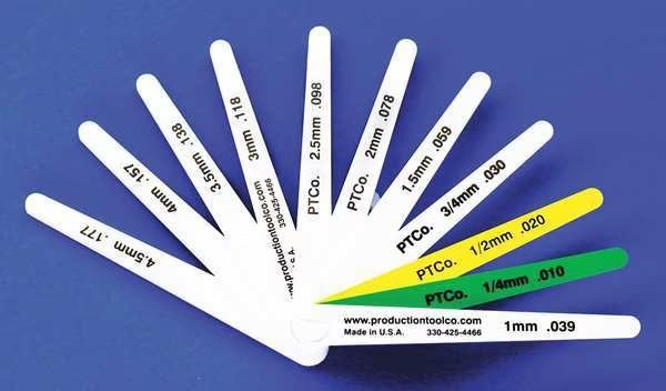 Feeler Gauge, 0.925 In Thick, 4 In L Blade, Assembly Tool, Mfr#: L - 1112