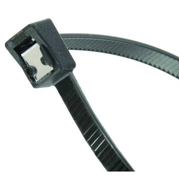 Cable Tie, Self Cuting, 14", 50 lb., Bk, PK50, Gardner Bender, Mfr#: 46-314UVBSC
