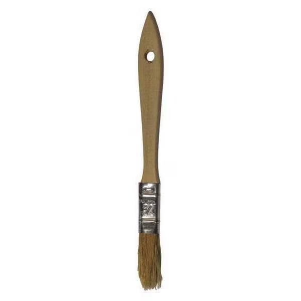 1/2" Flat Sash Paint Brush, Nylon Bristle, Wood Handle, Michigan Brush, Mfr#: MIB-90039