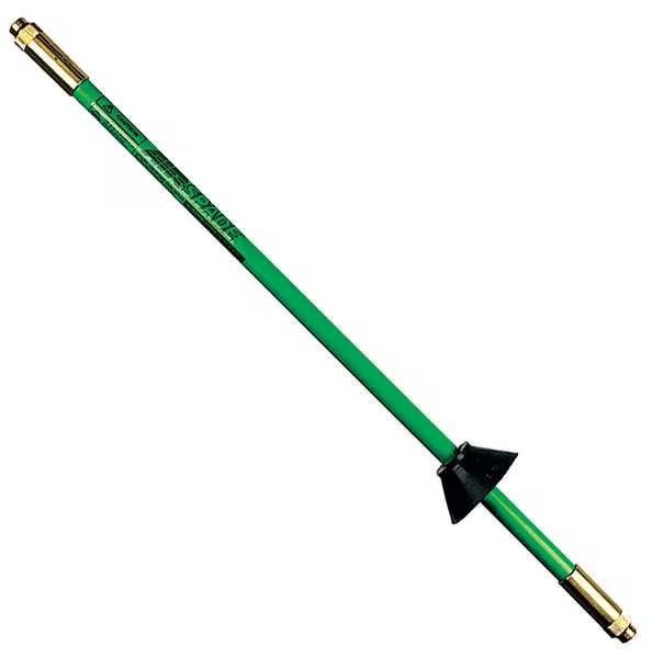 Air Spade Utility, 48inL, Green, Fiberglass, Guardair, Mfr#: ASU4004BD