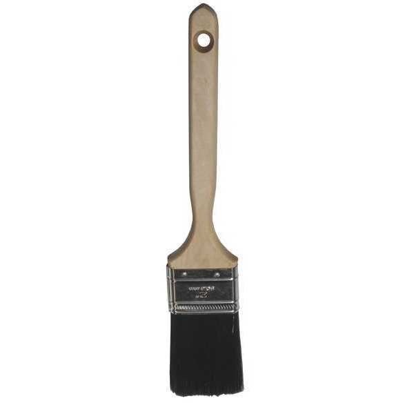 2" Flat Sash Paint Brush, Nylon/Polyester Bristle, Wood Handle, Michigan Brush, Mfr#: MIB-90020