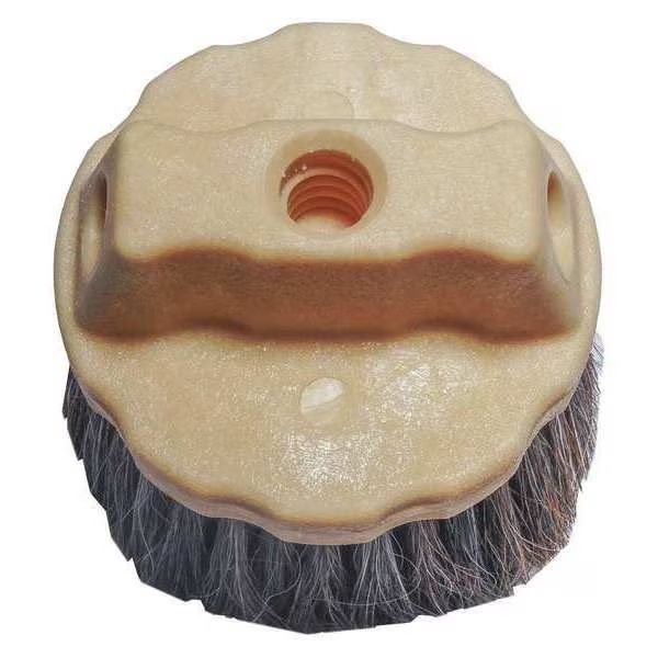 4 1/2 in W Window Brush, Not Applicable L Handle, 4 1/2 in L Brush, Black, Wood, 5 in L Overall, Michigan Brush, Mfr#: MIB-41126