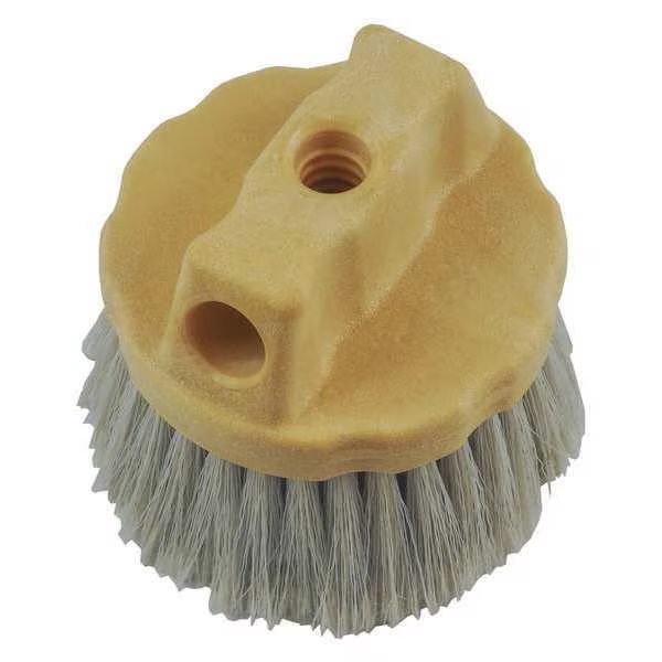 4 1/2 in W Car Wash Brush, Not Applicable L Handle, 4 1/2 in L Brush, Gray, Wood, 5 in L Overall, Michigan Brush, Mfr#: MIB-41129