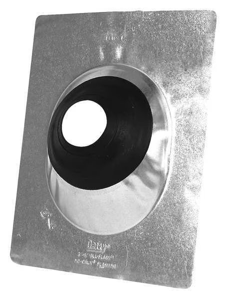 Roof Vent Flashing, 3in to 4in., Oatey, Mfr#: 11877