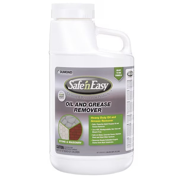 Oil And Grease Remover, 1 Gal Jug, Liquid, Clear, Dumond, Mfr#: 0919