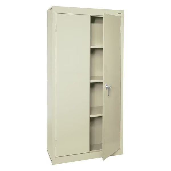 24 ga. ga. Steel Storage Cabinet, 30 in W, 72 in H, Stationary, Sandusky Lee, Mfr#: VF31301872-07