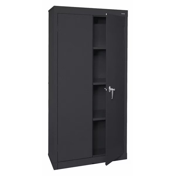24 ga. ga. Steel Storage Cabinet, 30 in W, 72 in H, Stationary, Sandusky Lee, Mfr#: VF31301872-09