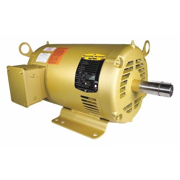 3-Phase General Purpose Motor, 5 HP, 184T Frame, 208-230/460V AC Voltage, 1,750 Nameplate RPM, Baldor-Reliance, Mfr#: EM3218TA