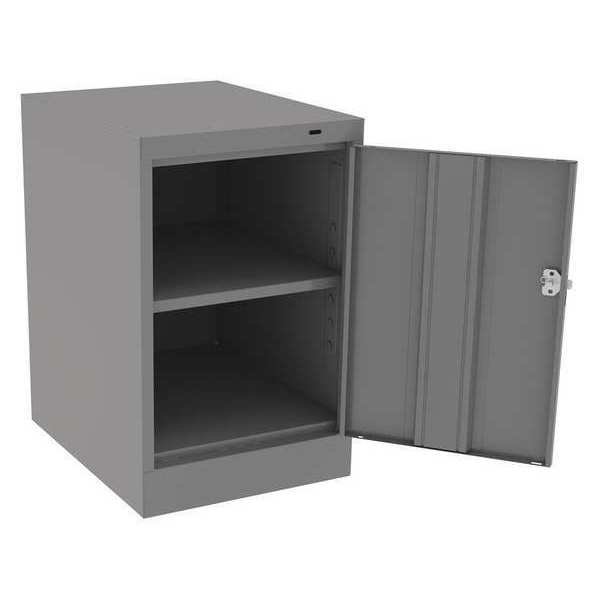 24 ga. ga. Steel Storage Cabinet, 19 in W, 30 in H, Stationary, Tennsco, Mfr#: 1824MG