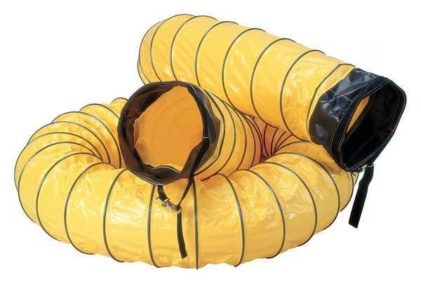 Air Duct, 12 in. dia., 25 ft. L, Air Systems Intl, Mfr#: SVH-1225