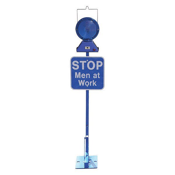 Permanent Mount Flag, Blue, LED, Railhead Gear, Mfr#: KE-125 KS