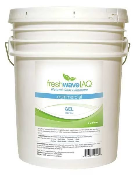 Gel Odor Eliminator, 5 gal., RTU, Freshwave Iaq, Mfr#: 548