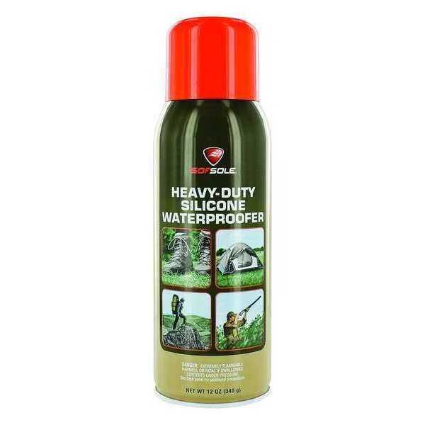 Water Proofer, Footwear, Spray Nozzle, 12oz, Sof Sole, Mfr#: 82375