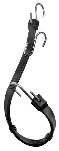 Adjustable Tarp Strap, 24 In L, Black, Keeper, Mfr#: 06261