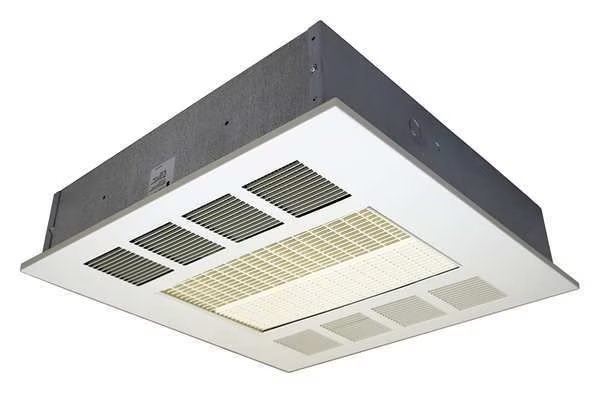 Electric Ceiling Heater, 277V, 5K Watts, Qmark, Mfr#: CDF557RE