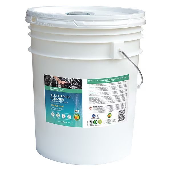 Cleaner/Degreaser, 5 Gal Pail, Liquid, Ecos Pro, Mfr#: PL9748/05