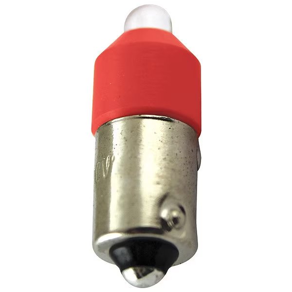 Miniature LED Bulb, 24 Volts, Red, Eaton, Mfr#: E22LED024RN